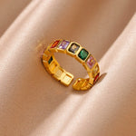 Boho Gem Ring