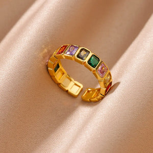 Boho Gem Ring