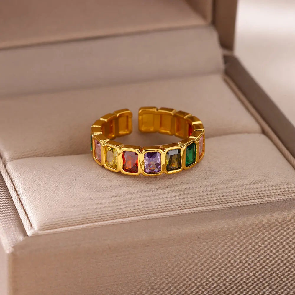 Boho Gem Ring
